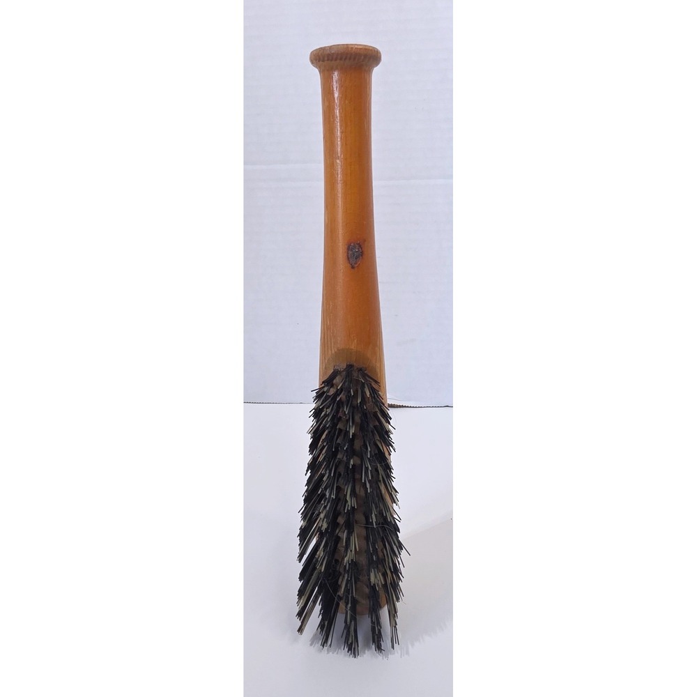 Vintage Empire Baseball Bat Clothes Brush Wood Nylon USA Novelty Sports Decor